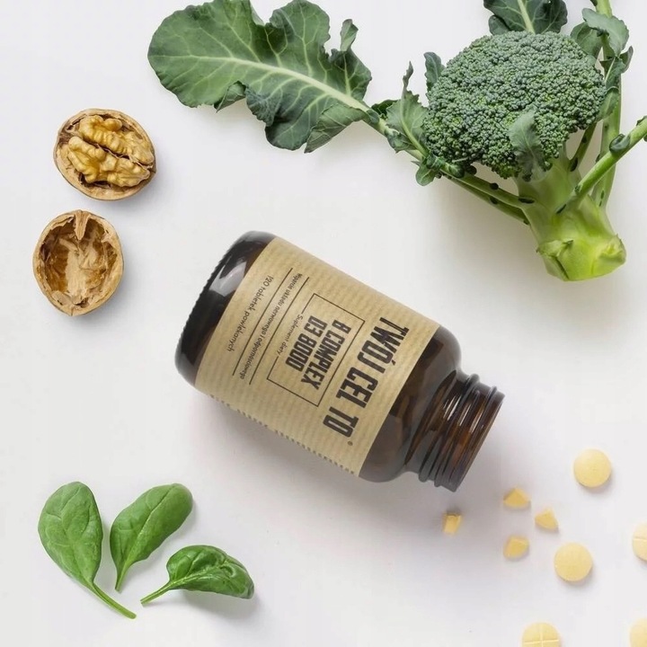 Twój Cel To B COMPLEX D3 8000 witamina z grupy B kompleks - 120 tabletek