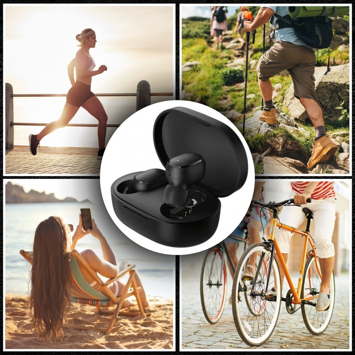 SŁUCHAWKI BEZPRZEWODOWE XIAOMI EARBUDS BASIC 2 + POWERBANK GRATIS