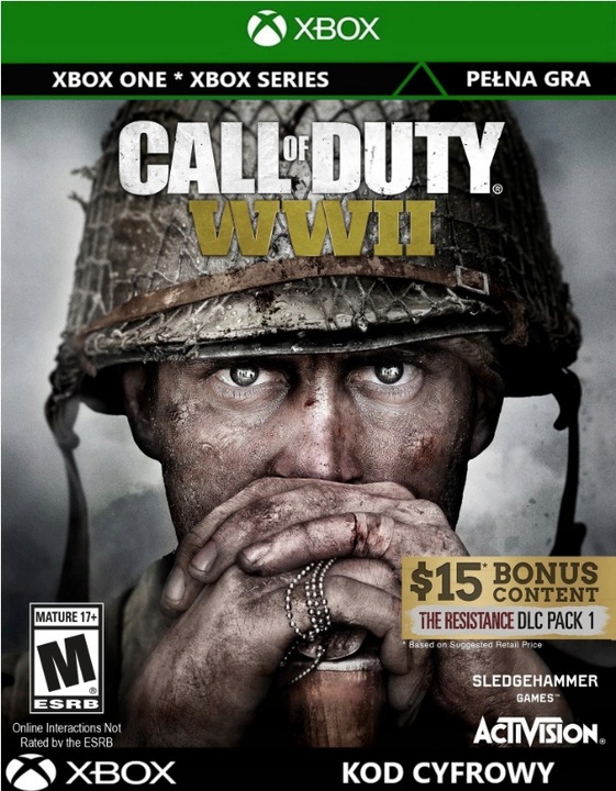 CALL OF DUTY WWII WW2 GOLD EDITION KLUCZ XBOX PL