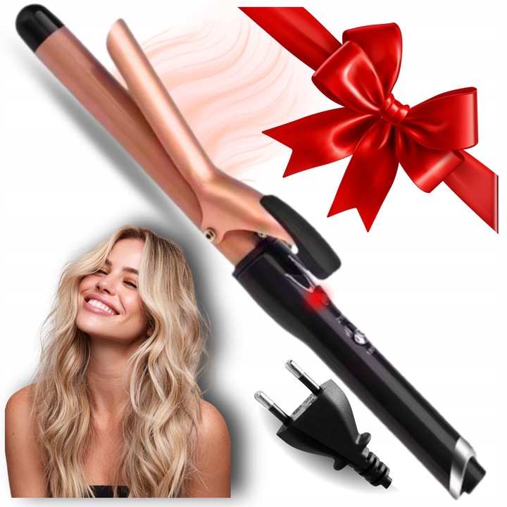 LOKÓWKA DO KRĘCENIA WŁOSÓW REGULACJA TEMPERATURY EFEKT LOKÓW HOLLYWOOD