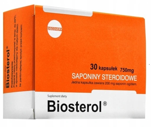 Megabol Biosterol 30 kapsułek + Testosterol 250 30 kapsułek
