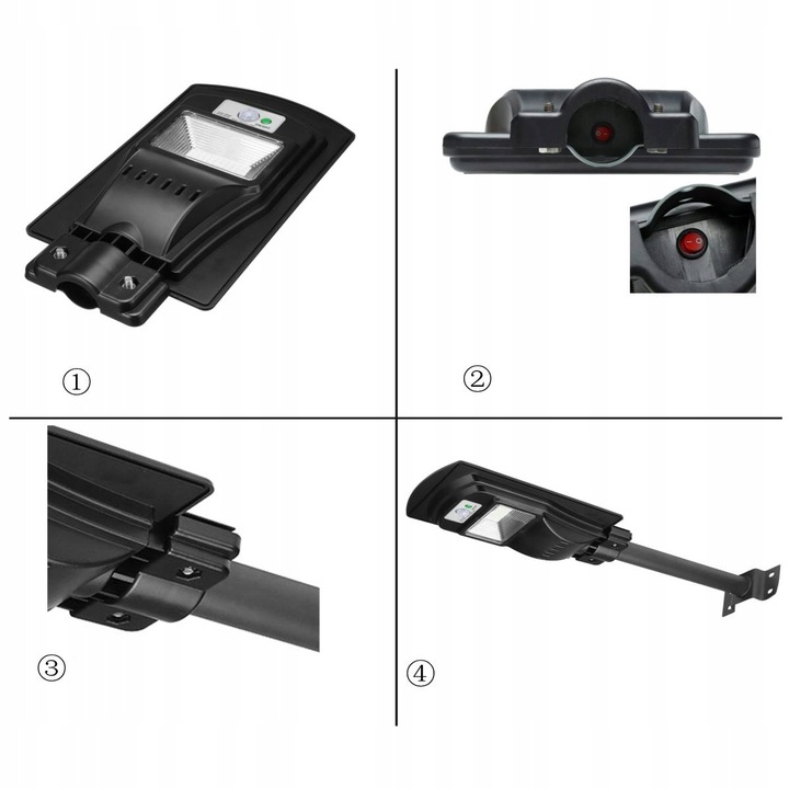 SŁUP MASZT DO LAMP ULICZNYCH SOLARNYCH OGRODOWYCH ZEWNĘTRZNYCH RURA