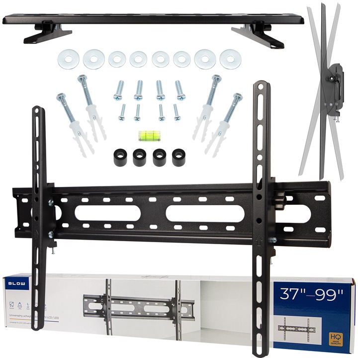 MOCNY UCHWYT DO TELEWIZORA WIESZAK TV REGULACJA LCD 37-99" CALI UNIWERSALNY