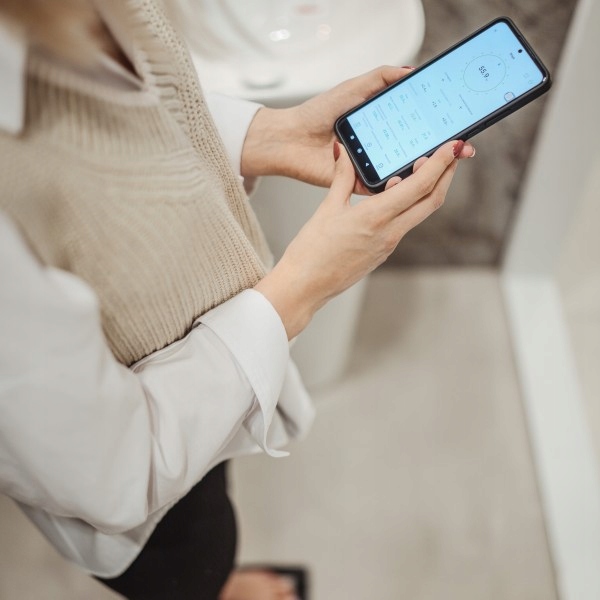 Waga Łazienkowa Analityczna Sportowa 13 Parametrów LCD ANDROID iOS