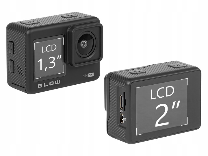 KAMERA SPORTOWA GO PRO4U 4K WIFI USB UHD MIKROFON PILOT UCHWYTY