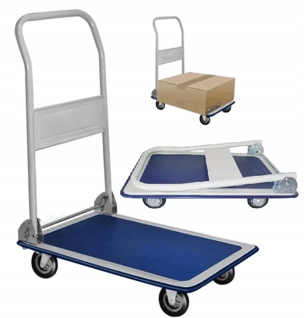 Wózek platformowy platforma transportowy magazynowy towarowy STRONG 150kg