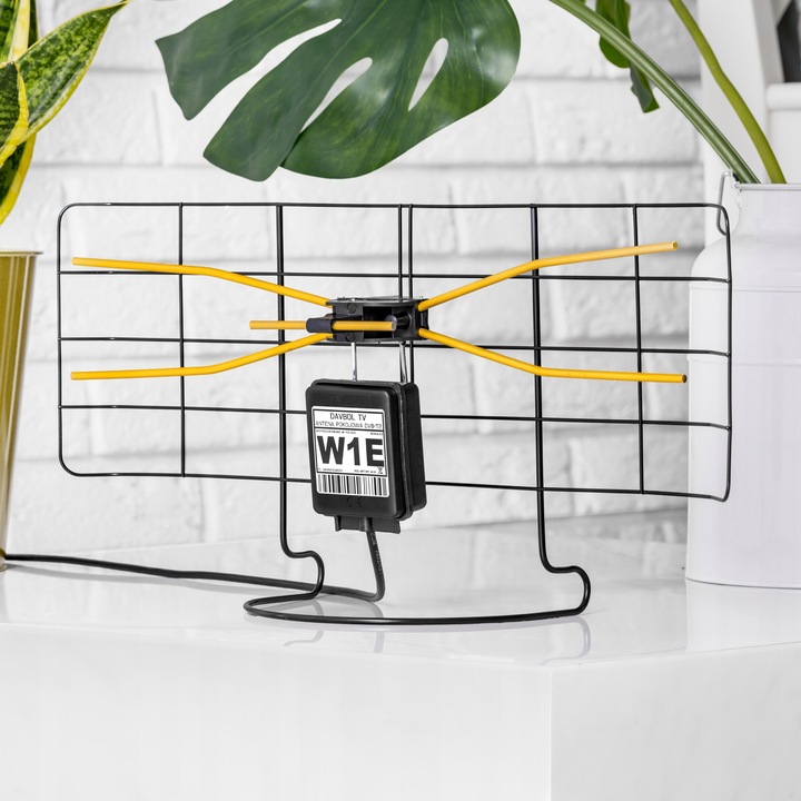 ANTENA POKOJOWA dvbt2 Wewnętrzna Zewnętrzna WE1 NAJMOCNIJESZA TV Naziemna