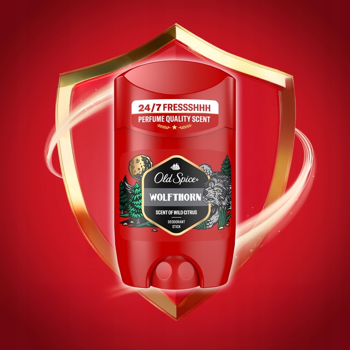 Old Spice Wolfthorn Dezodorant męski w sztyfcie, 6 x 50ml