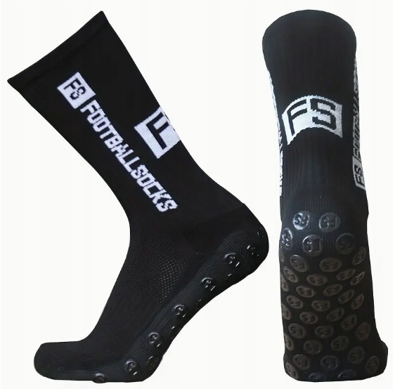 2x MIX SKARPETY PIŁKARSKIE ANTYPOŚLIZGOWE R. 39-46 CZARNE i BIAŁE PO