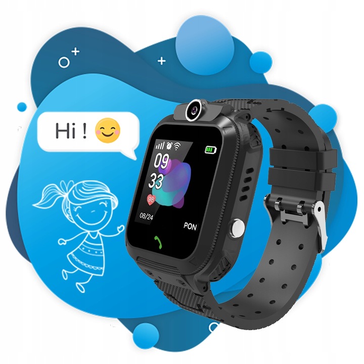 Zegarek CALMEAN EASY Smartwatch Dzieci IP67 GSM