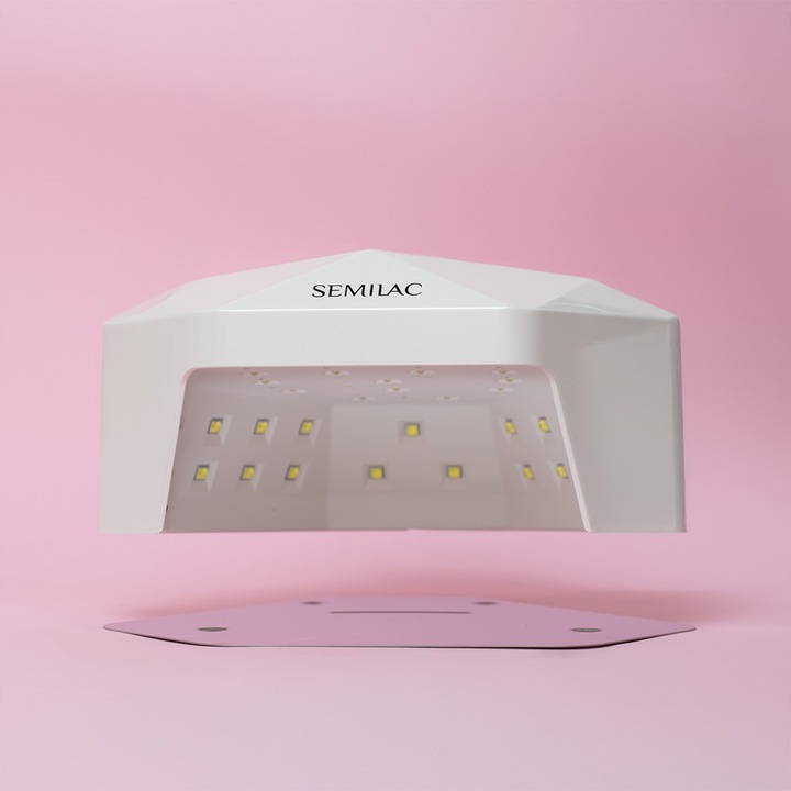 SEMILAC PROFESJONALNA LAMPA UV LED DO PAZNOKCI HYBRYDY ŻELI MOCNA 36W/54