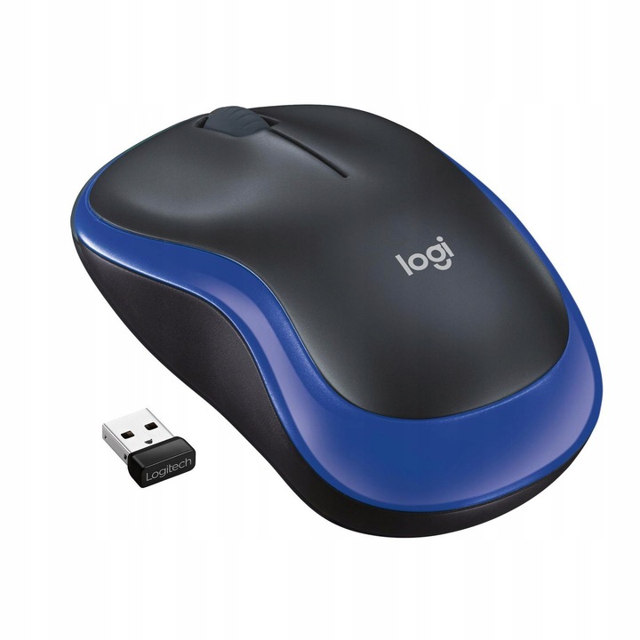 Mysz bezprzewodowa Logitech M185 910-002236 (optyczna; 1000 DPI; kolor