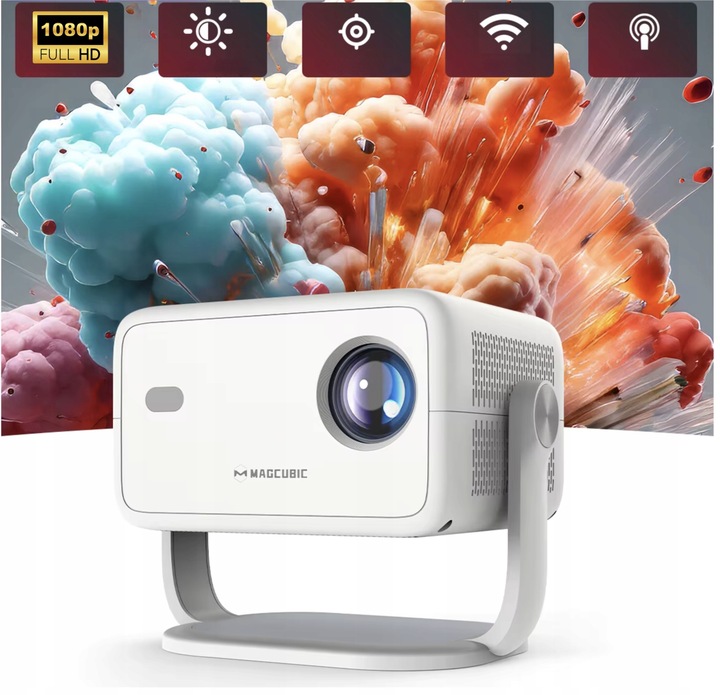 PROJEKTOR SMART MAGCUBIC MULTIMEDIALNY L018 4K 1080 p 650 ANSI 2025