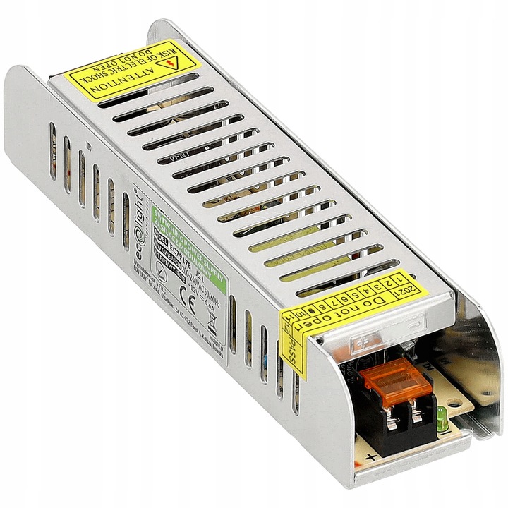 Zasilacz LED 12V Slim 80W Do Taśmy LED EcoLight