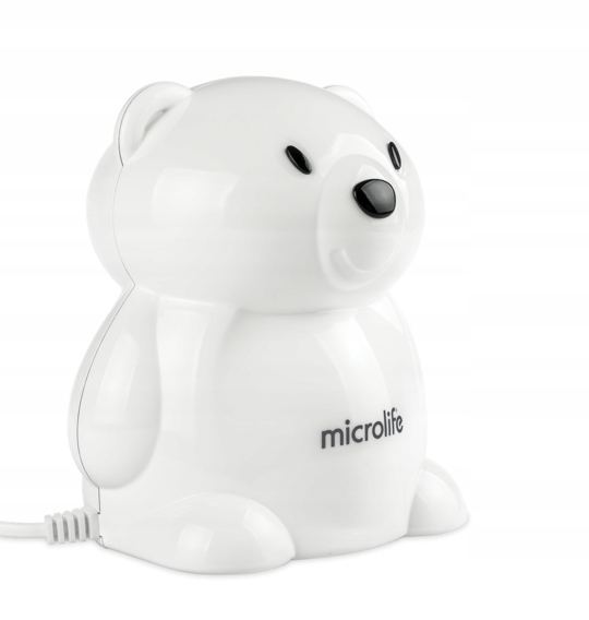 Inhalator NEBULIZATOR Microlife NEB 400 MIŚ CICHY DLA DZIECI NEB400 +SÓL