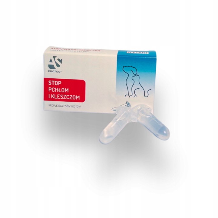 KROPLE na PCHŁY i KLESZCZE dla PSA I KOTA 2ml x 12