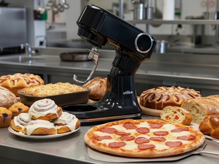 ROBOT PLANETARNY KUCHENNY MIKSER Z METALOWĄ MISĄ 3000W PROFESJONALNY