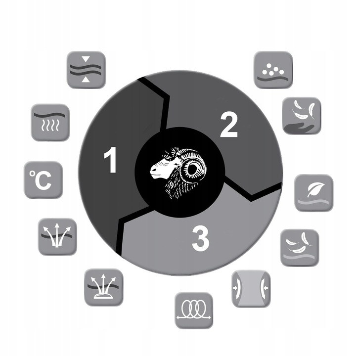 Skarpety męskie Brubeck Trekkingowe Wełna Merynosa termoaktywne 39-41