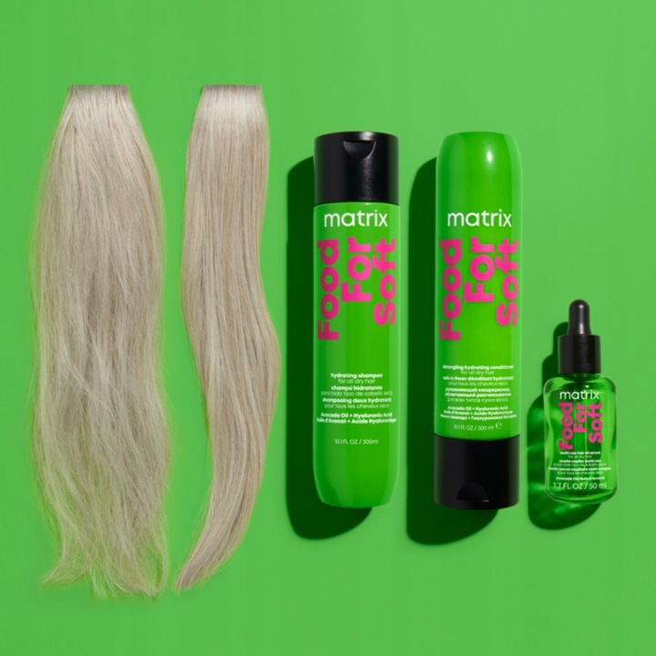 Matrix Food For Soft szampon do włosów suchych, odżywka, nawilżający