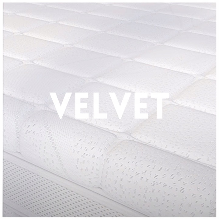 Materac PASODOBLE Hilding 160x200 cm TWARDY Medyczny Sprężynowy TENCEL