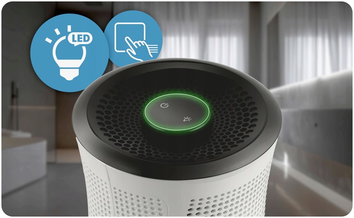 OSUSZACZ POWIETRZA POCHŁANIACZ WILGOCI CICHY 34dB LED Berdsen