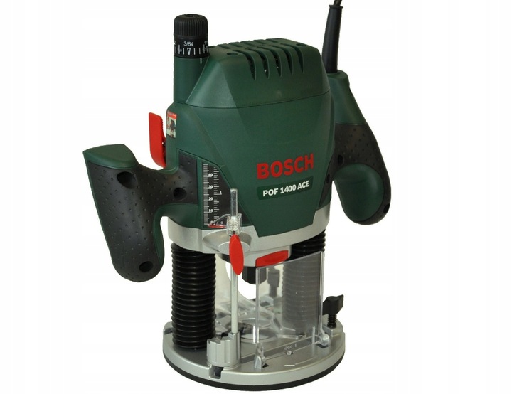 FREZARKA POF 1400 ACE BOSCH + WALIZKA + 7 frezów