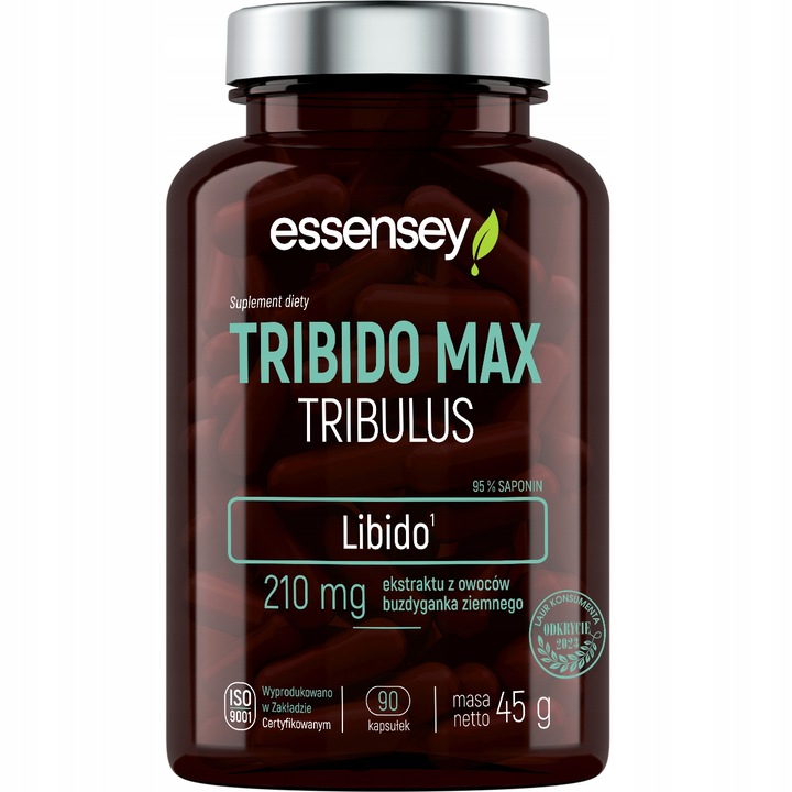 ZESTAW KONCENTRACJA TESTOSTERON ENERGIA Ashwagandha Tribulus Witaminy Maca