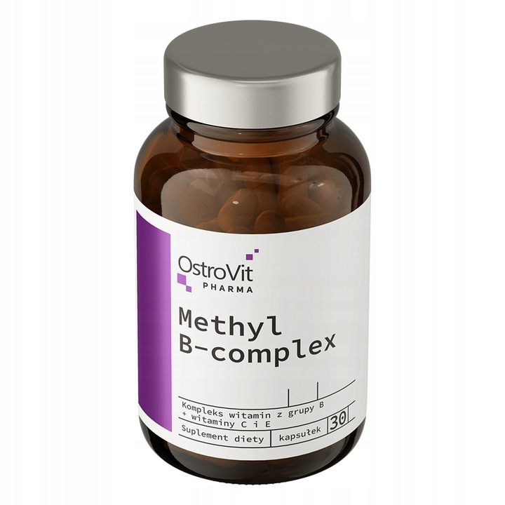 Witamina B-Complex Methyl B-Complex 30 kaps. OstroVit Pharma Odporność
