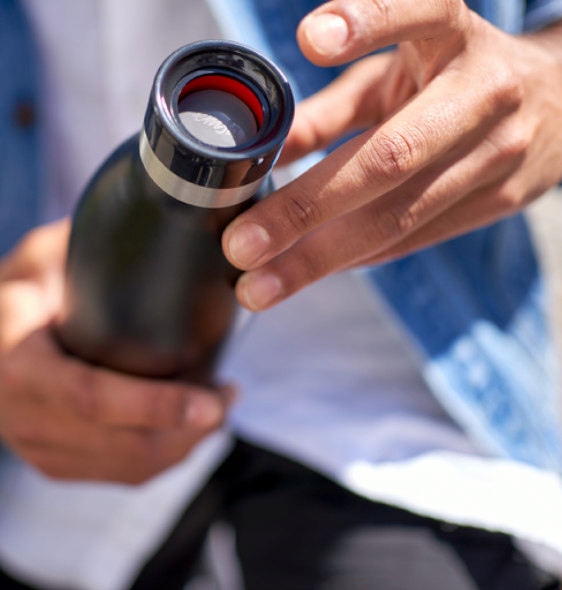 Butelka termiczna czarny TEFAL BLUDROP 700ml