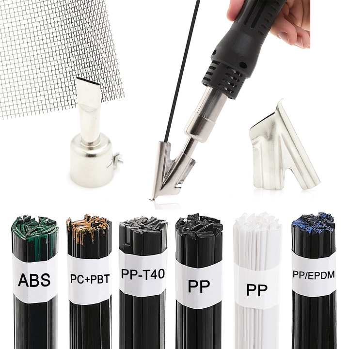 SPAWARKA do PLASTIKU Techrebal 858D ULTRA 750W ZSZYWACZ zgrzewarka