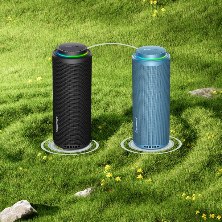 PRZENOŚNY GŁOŚNIK BLUETOOTH 5.3 BEZPRZEWODOWY 40W TRONSMART T8 Czarny