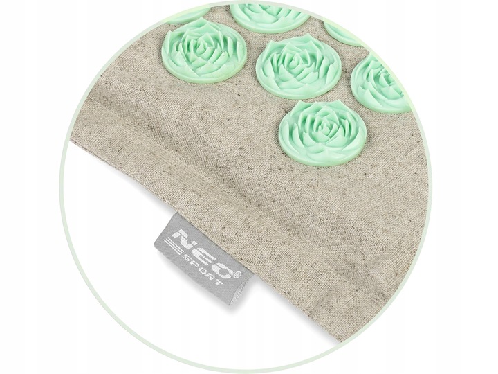 MATA DO AKUPRESURY Z KOLCAMI + PODUSZKA + TORBA