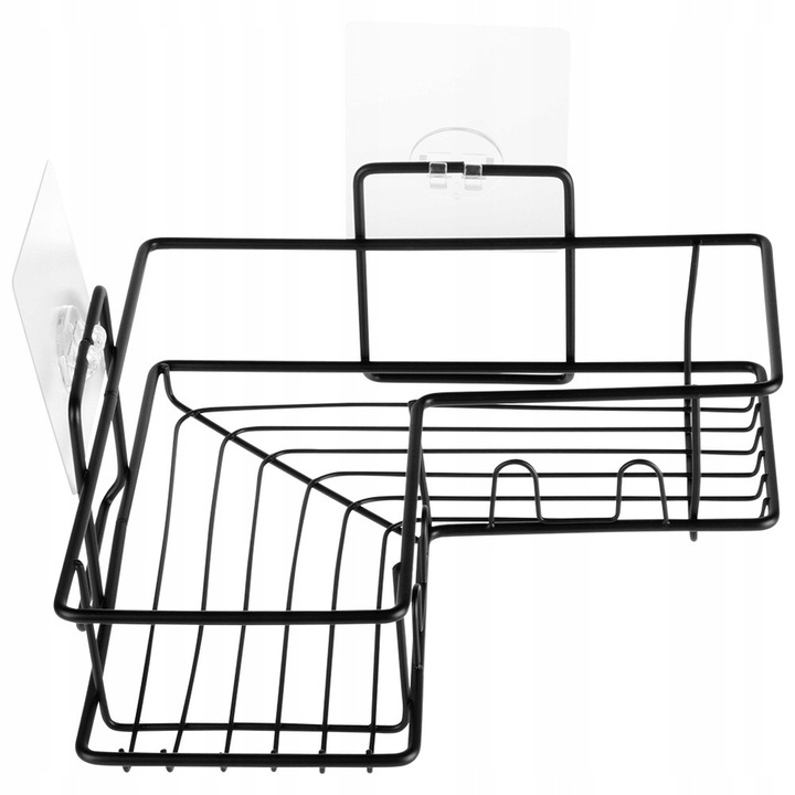 Półka ŁAZIENKOWA przyklejana samoprzylepna pod prysznic kosmetyki akcesoria