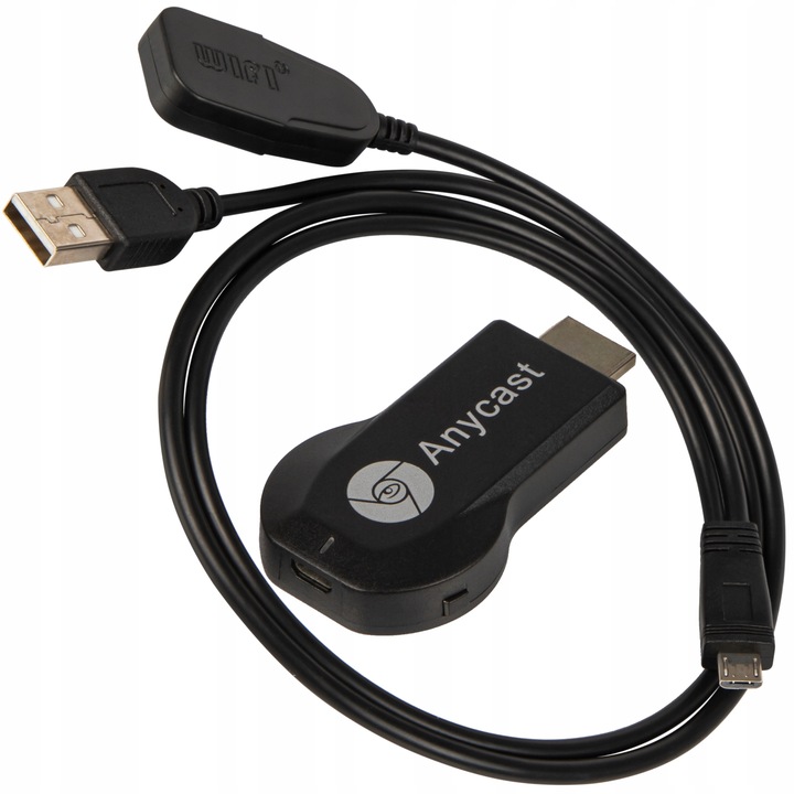 ADAPTER DO TELEWIZORA STREAMING DONGLE SMART HDMI WIFI DLNA ANYCAST