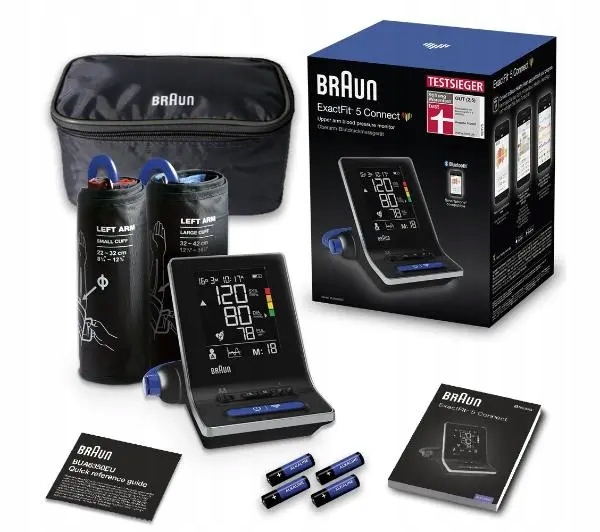Ciśnieniomierz naramienny automatyczny Braun ExactFIT 5 Connect