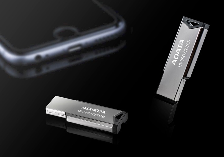 Pendrive ADATA UV350 64GB USB 3.2 metalowy