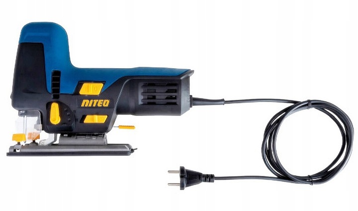 Wyrzynarka wahadłowa 800 W z laserem i oświetleniem LED + brzeszczoty