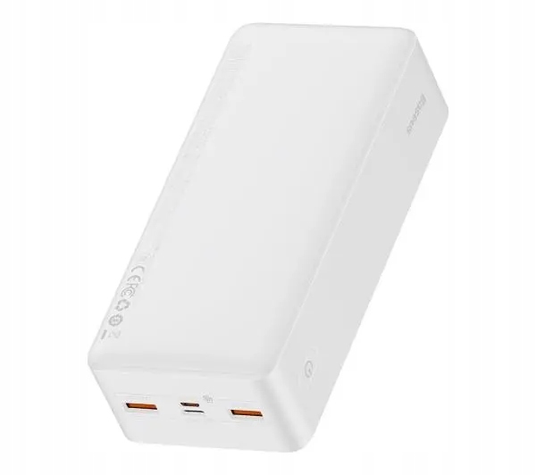 Powerbank Baseus Bipow 30000 mAh 2x USB USB-C QC 20W PD Biały