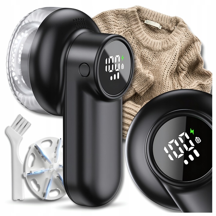 GOLARKA DO UBRAŃ ELEKTRYCZNA AKUMULATOROWA MOCNA MASZYNKA DO TKANIN