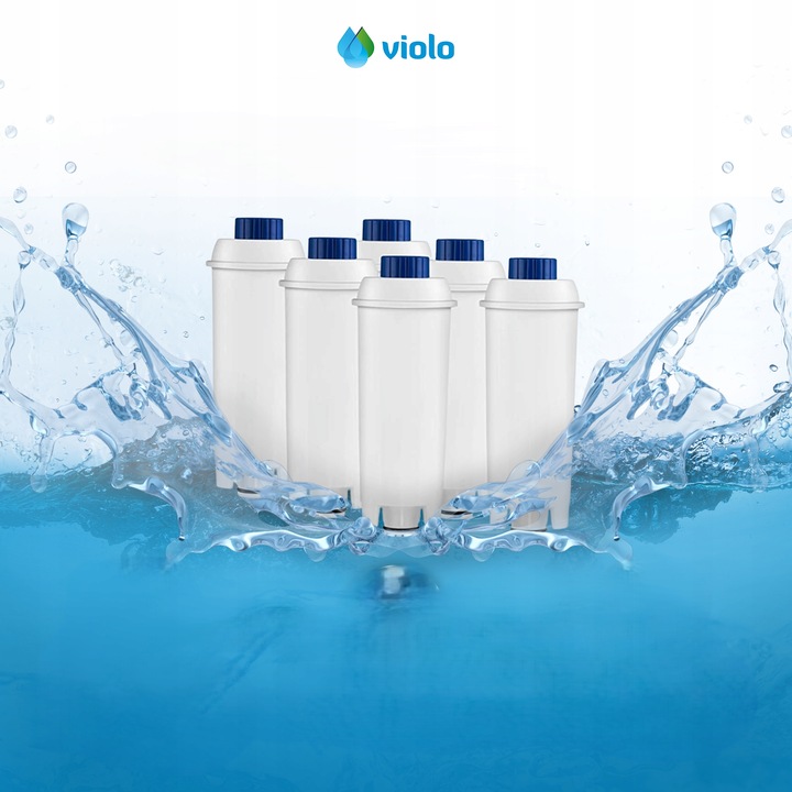 5X FILTR DO EKSPRESU DELONGHI DINAMICA ELETTA ECAM RIVELIA