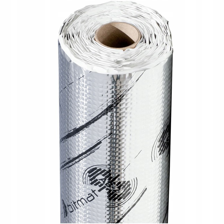 AB-2 MATA WYGŁUSZAJĄCA BUTYLOWA BITUMICZNA 400x50 wygłuszenie para