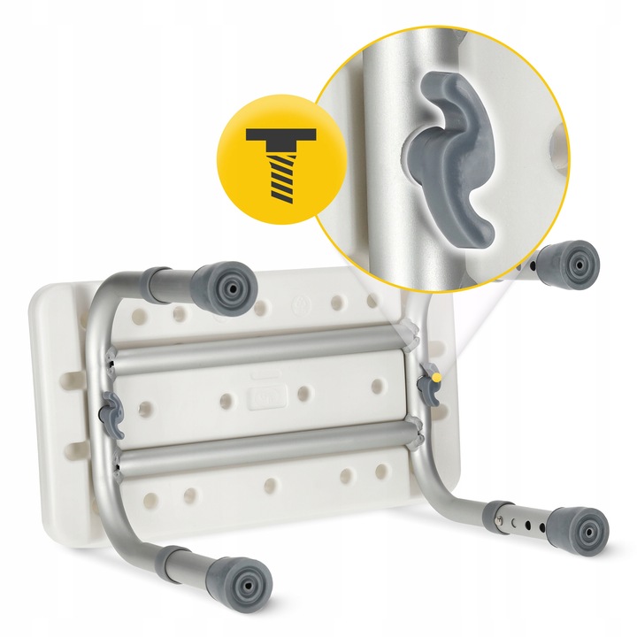 TABORET STOPIEŃ SCHODEK SIEDZISKO DO WANNY PRYSZNIC REGULOWANA WYSOKOŚĆ