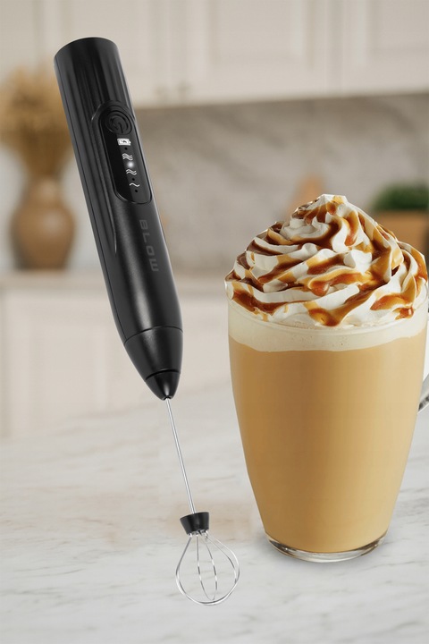 SPIENIACZ DO MLEKA KAWY MINI MIKSER ELEKTRYCZNY RĘCZNY UBIJAK 3w1 USB