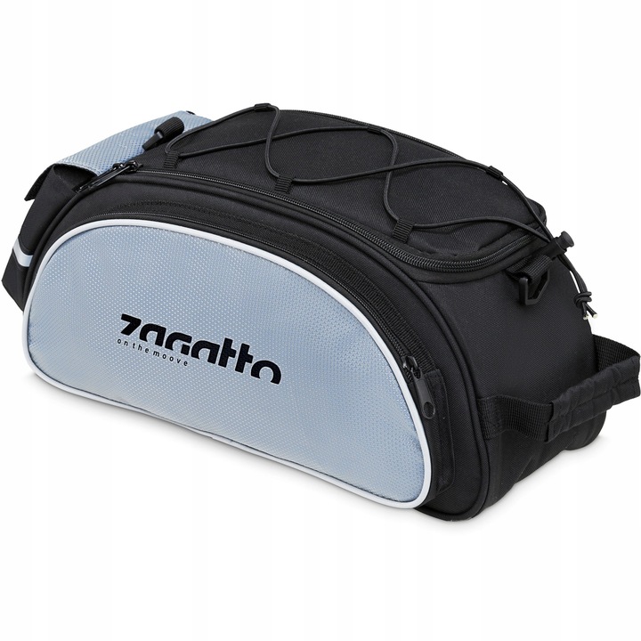 Torba rowerowa sakwa na bagażnik kufer pojemna torba na rower ZAGATTO