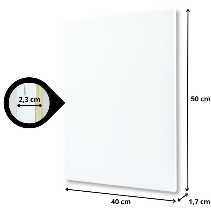 Płótno Malarskie Do Malowania 40x50 cm Podobrazia Phoenix Podobrazie