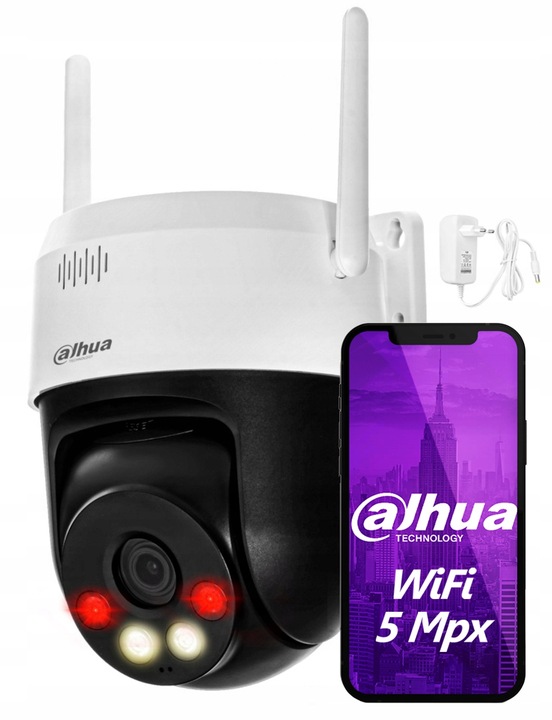 Kamera kopułkowa IP Dahua P5AE-PV 5 Mpx