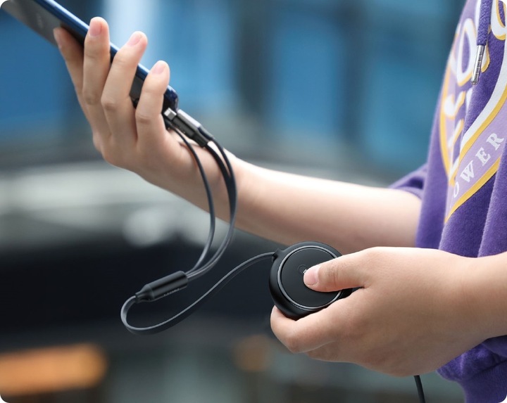 BASEUS MOCNY KABEL USB PRZEWÓD 3w1 do LIGHTNING MICRO TYP-C USB-C 3.5A 1.2M