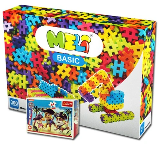 Klocki Konstrukcyjne Meli Basic 300 sztuk+ PREZENT