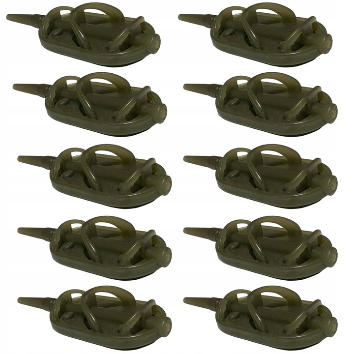 Zestaw 10x Podajnik ARC 30g koszyk koszyczek METHOD FEEDER