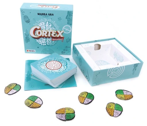 GRA PLANSZOWA RODZINNA DLA DZIECI CORTEX WYZWANIA MĄDRA GRA 8+ 2-6 OSÓB